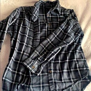 Brandy Melville Black and White Flannel